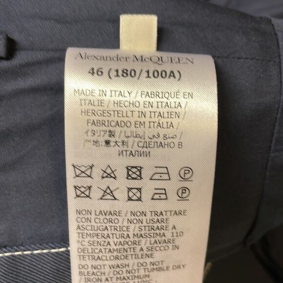 Alexander McQueen Midnight blue Bustier size 10 - Picture 7 of 7